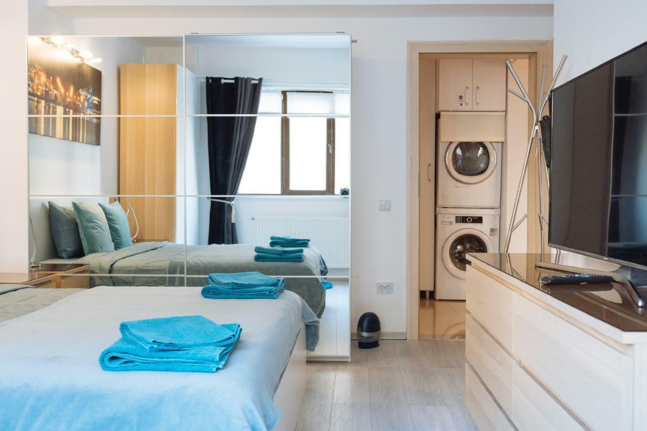 בוקרשט Tres Chic Double Sized Apartment מראה חיצוני תמונה